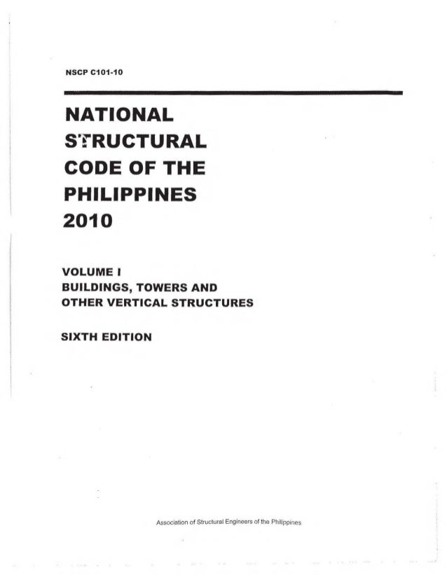 National Structural Code Of The Philippines 2001 Pdf